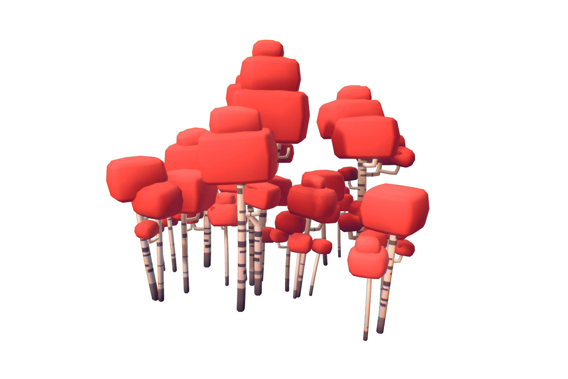 Nature Set - Proto Series Low-poly 3D model_4