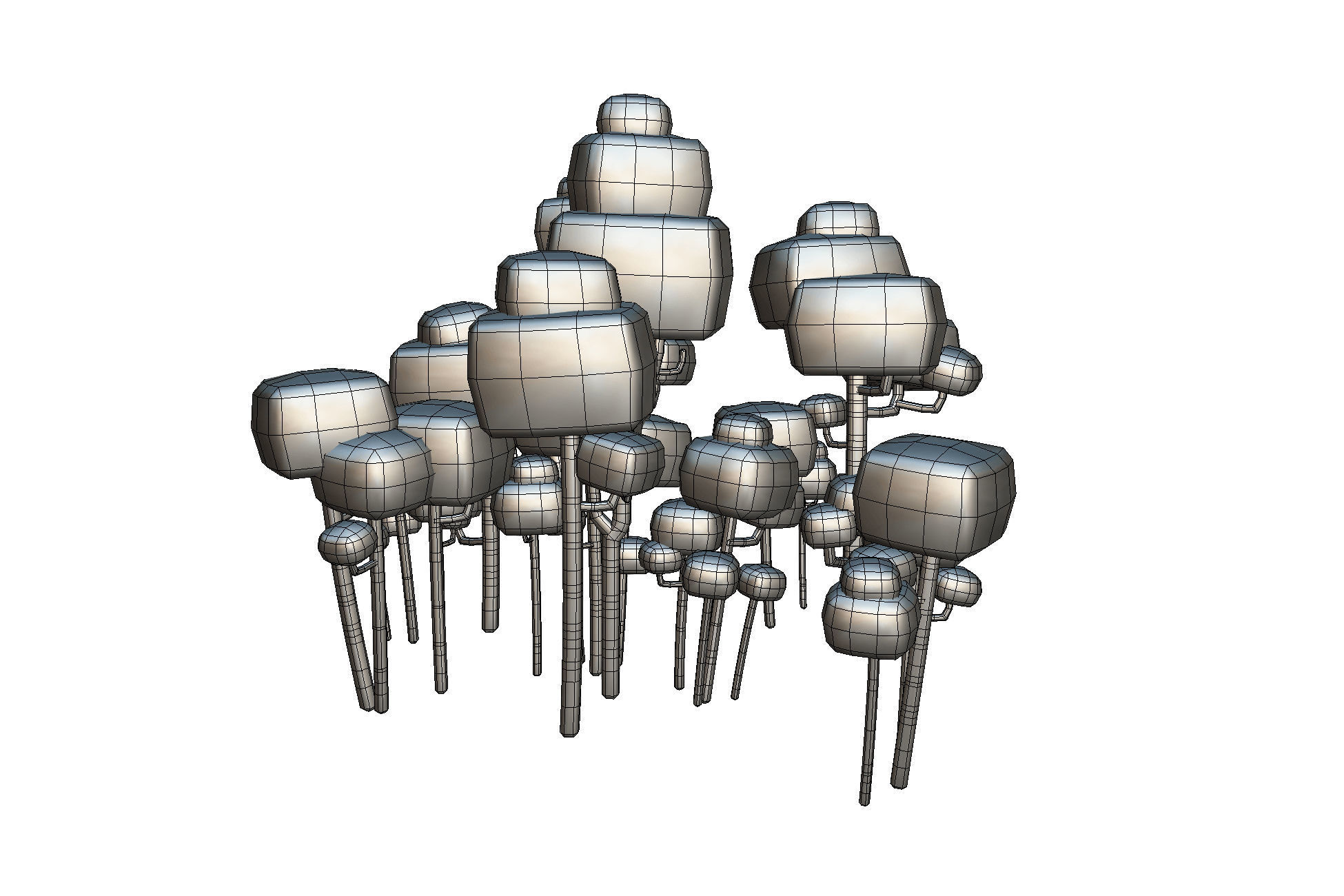 Nature Set - Proto Series Low-poly 3D model_5