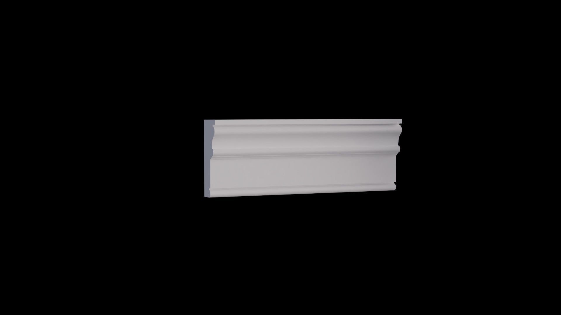 Architectural Moldings and Casings Collection - 27 Mouldings Low-poly 3D model_4