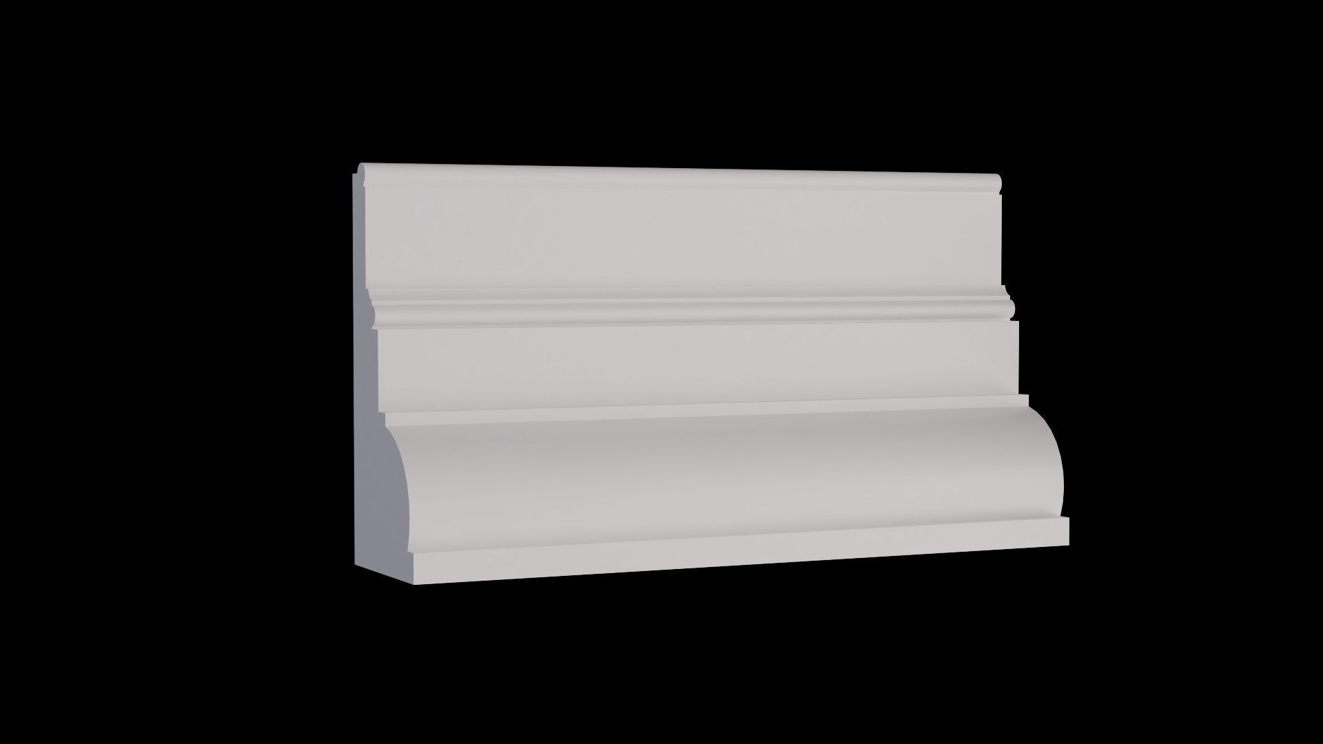 Architectural Moldings and Casings Collection - 27 Mouldings Low-poly 3D model_14