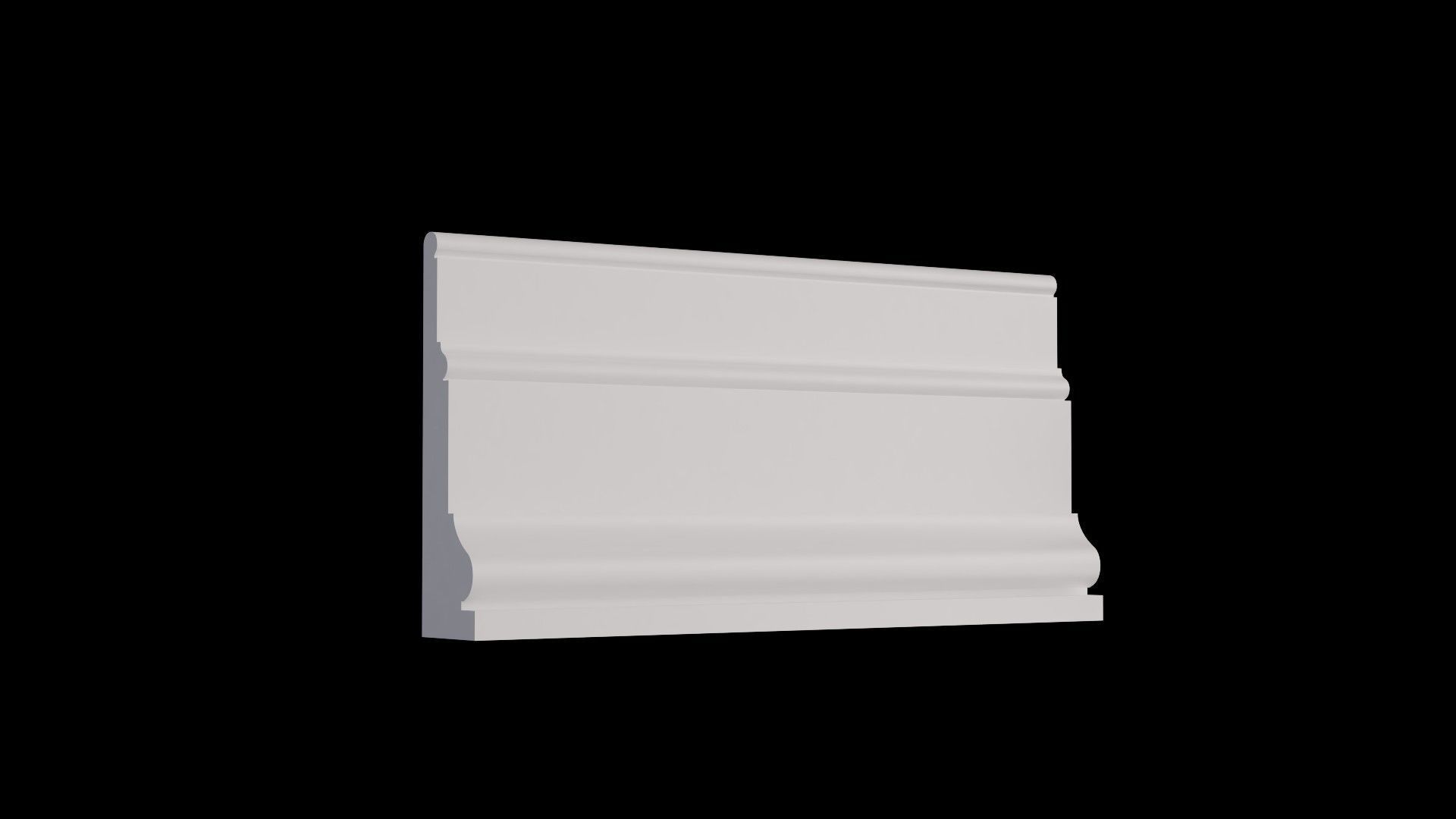 Architectural Moldings and Casings Collection - 27 Mouldings Low-poly 3D model_22