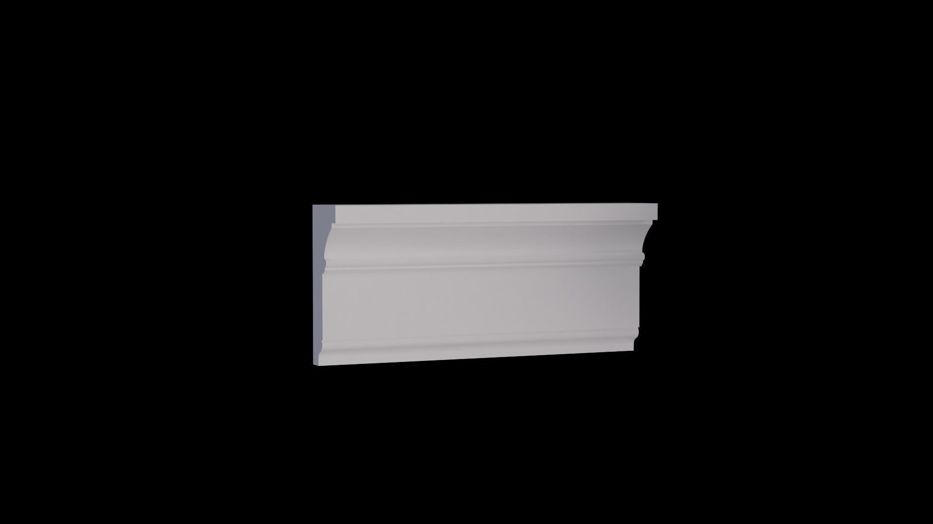 Architectural Moldings and Casings Collection - 27 Mouldings Low-poly 3D model_2