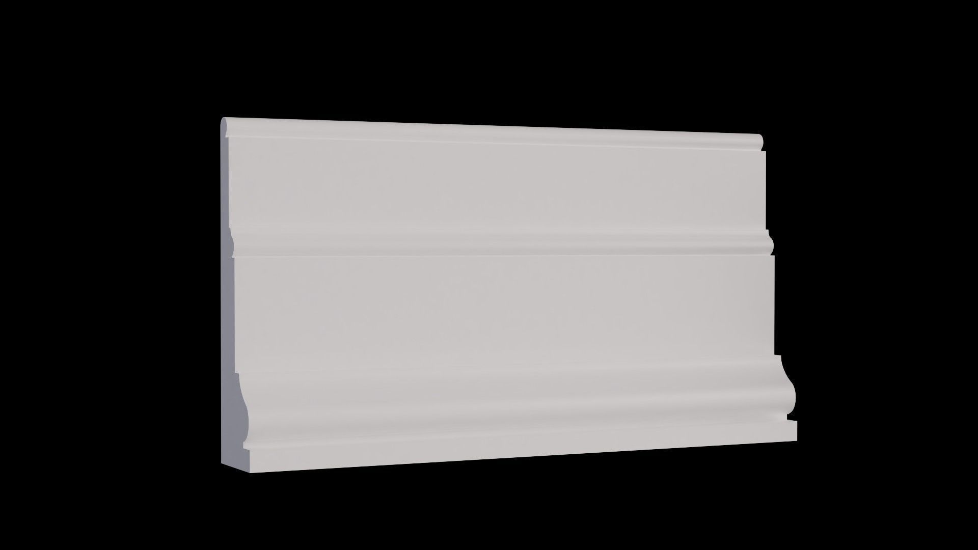 Architectural Moldings and Casings Collection - 27 Mouldings Low-poly 3D model_17