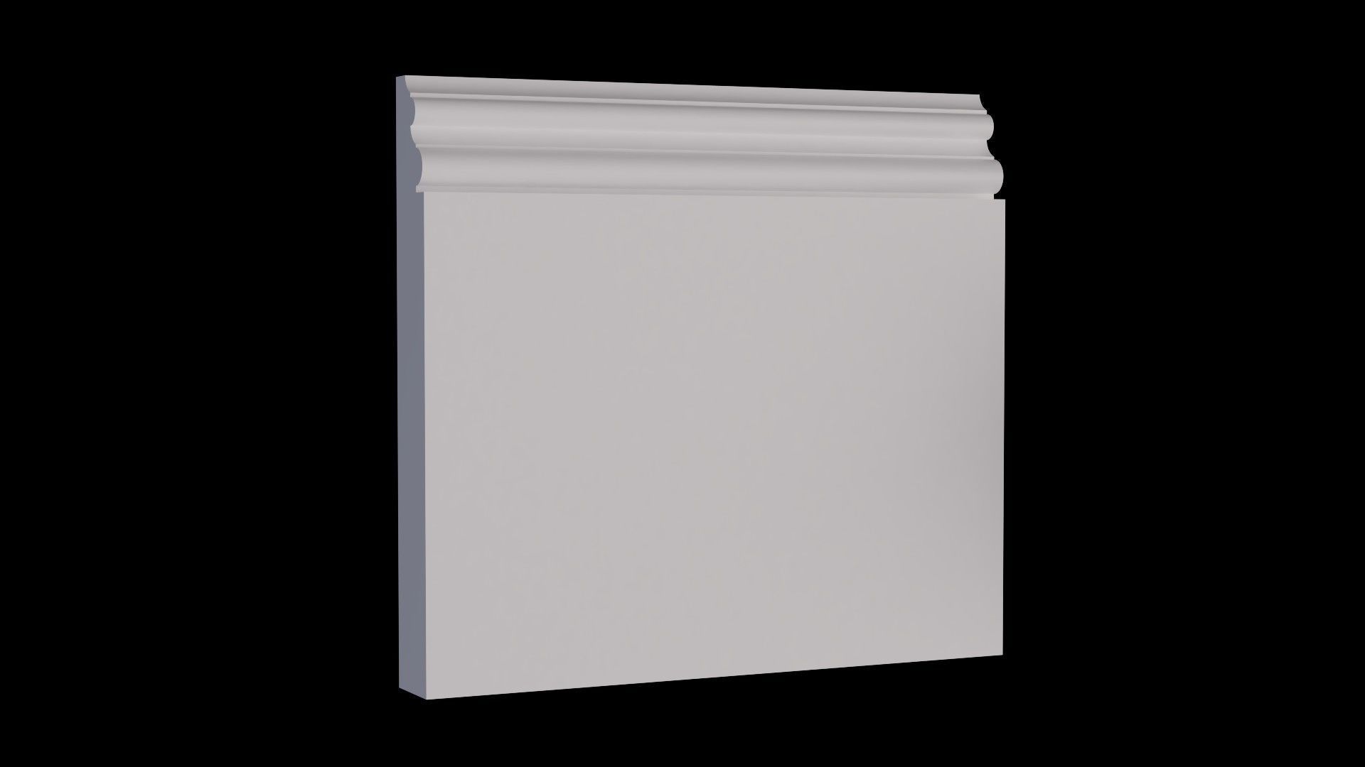 Architectural Moldings and Casings Collection - 27 Mouldings Low-poly 3D model_7
