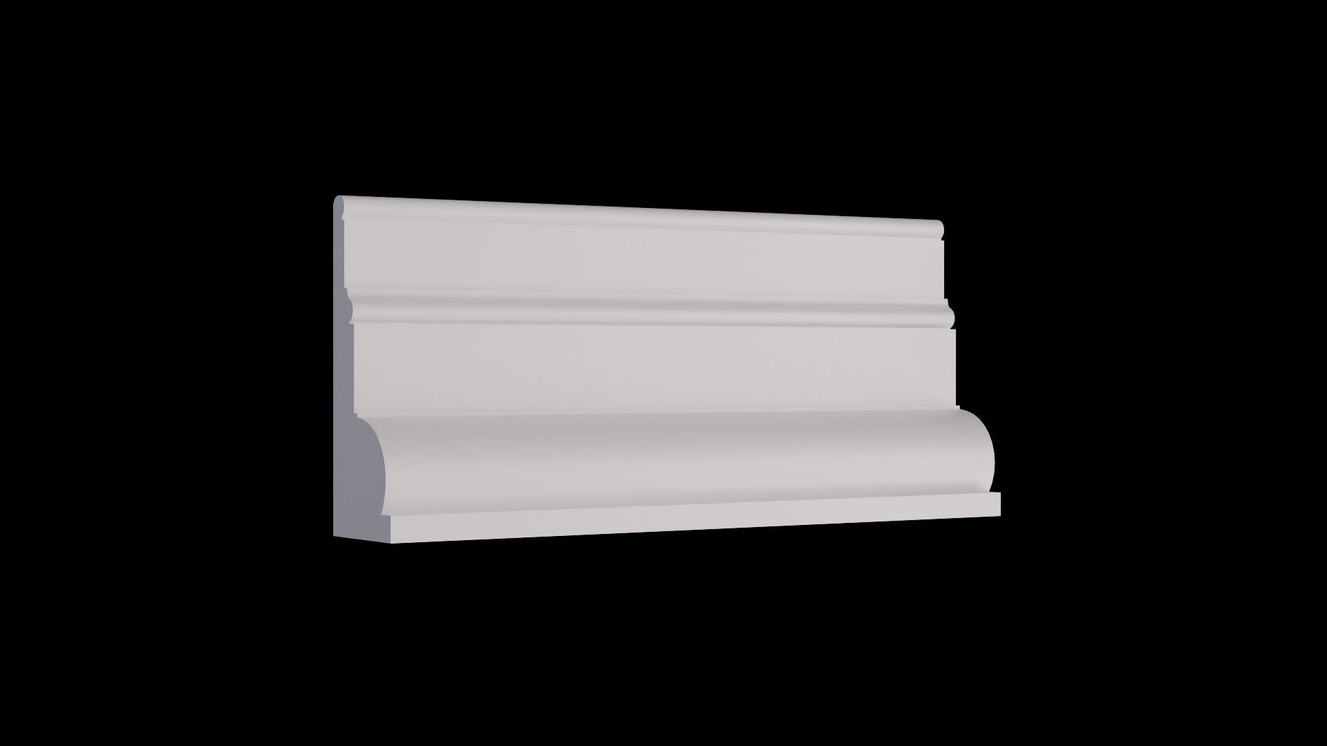 Architectural Moldings and Casings Collection - 27 Mouldings Low-poly 3D model_19