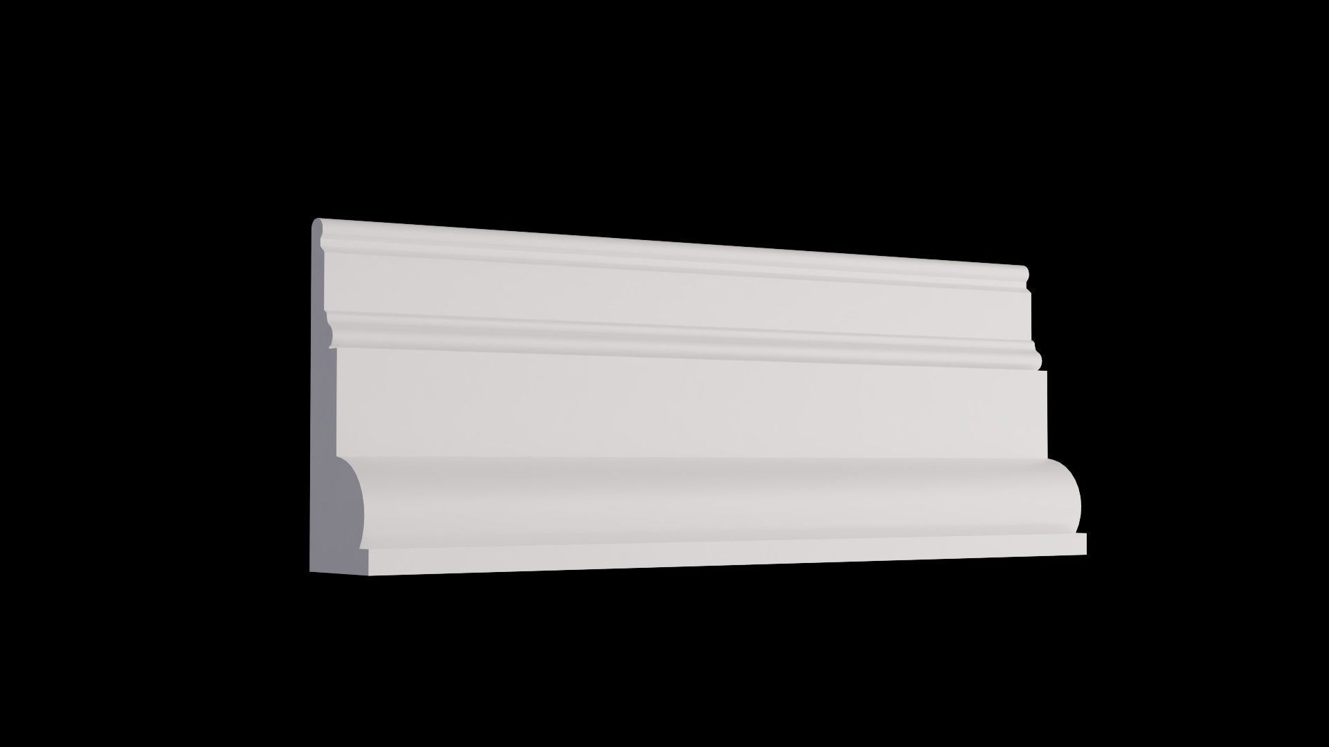 Architectural Moldings and Casings Collection - 27 Mouldings Low-poly 3D model_25