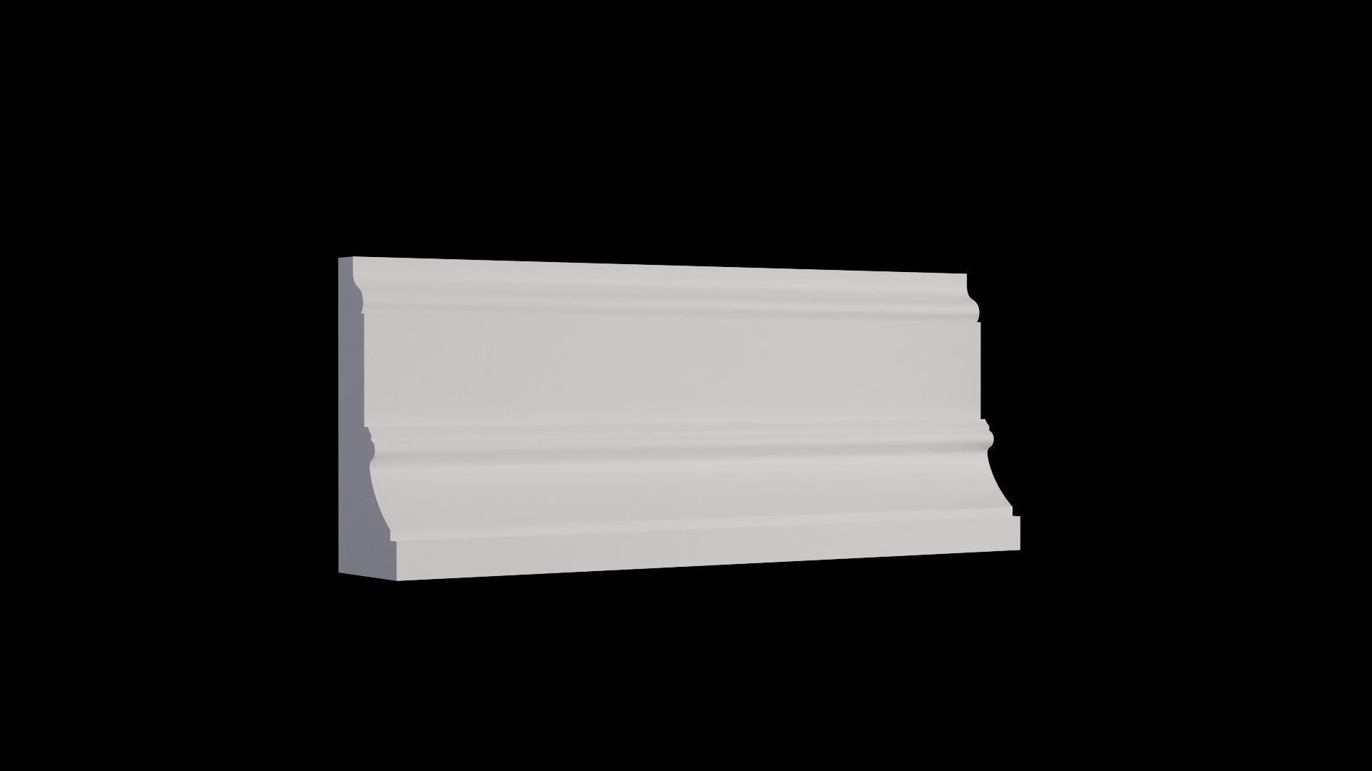 Architectural Moldings and Casings Collection - 27 Mouldings Low-poly 3D model_23