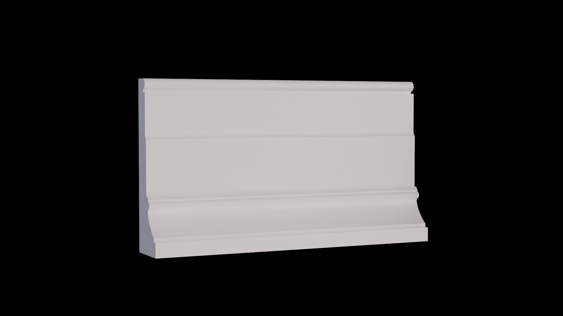 Architectural Moldings and Casings Collection - 27 Mouldings Low-poly 3D model_15