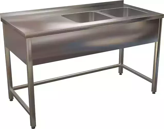 Kitchen table 02 3D model