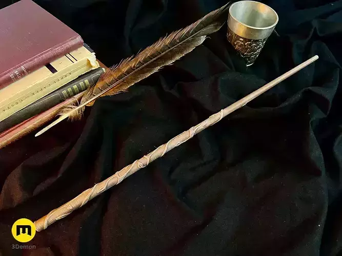 Hermione Granger 2nd wand 3D print model