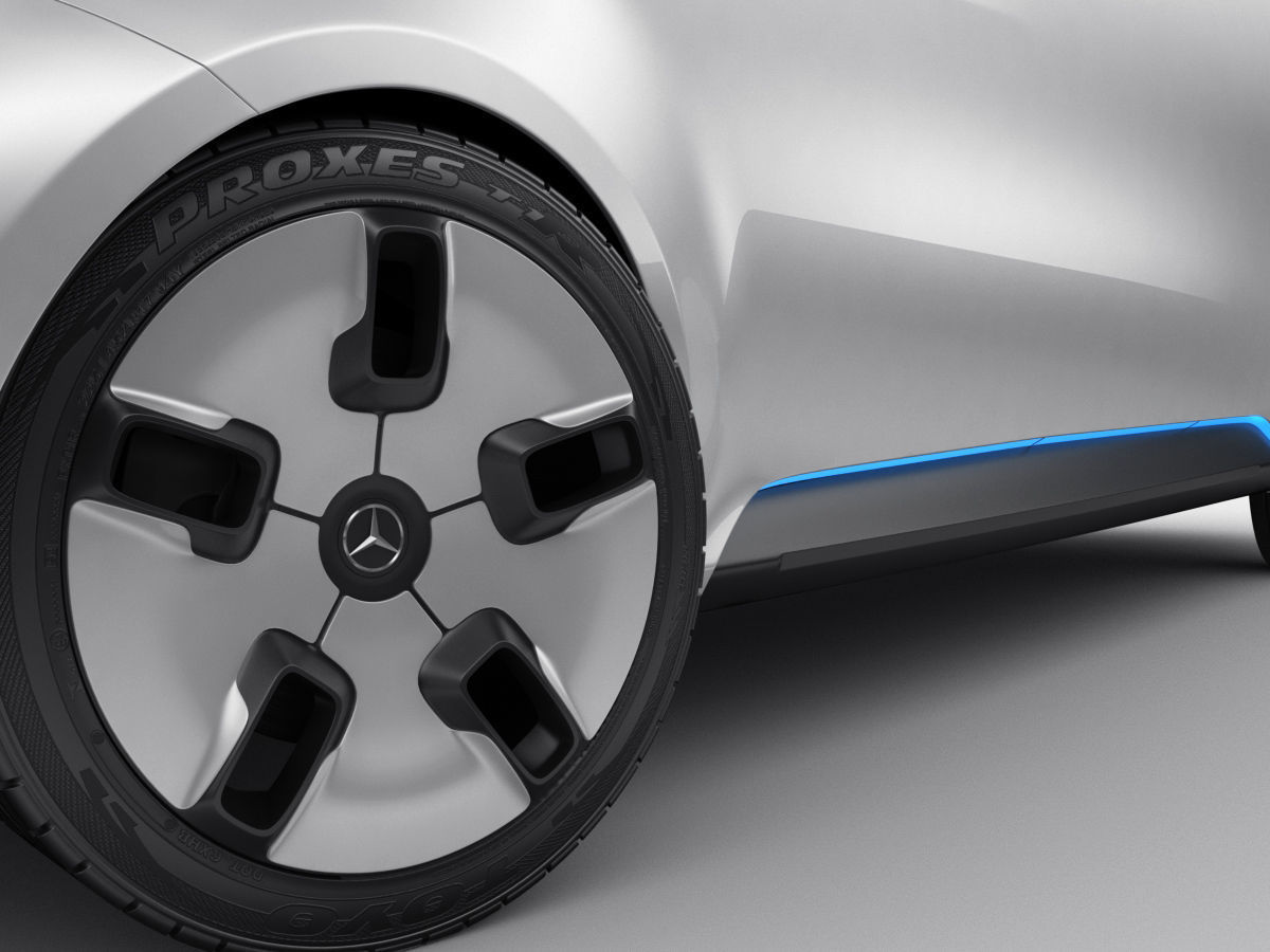 Mercedes Vision Van Concept 3D model_11