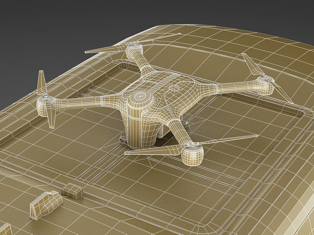 Mercedes Vision Van Concept 3D model_23