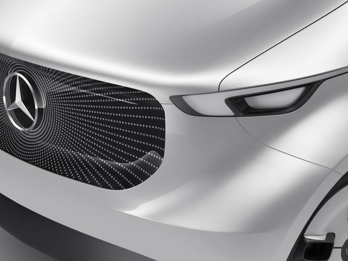 Mercedes Vision Van Concept 3D model_3