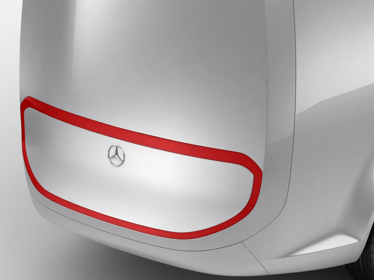 Mercedes Vision Van Concept 3D model_4