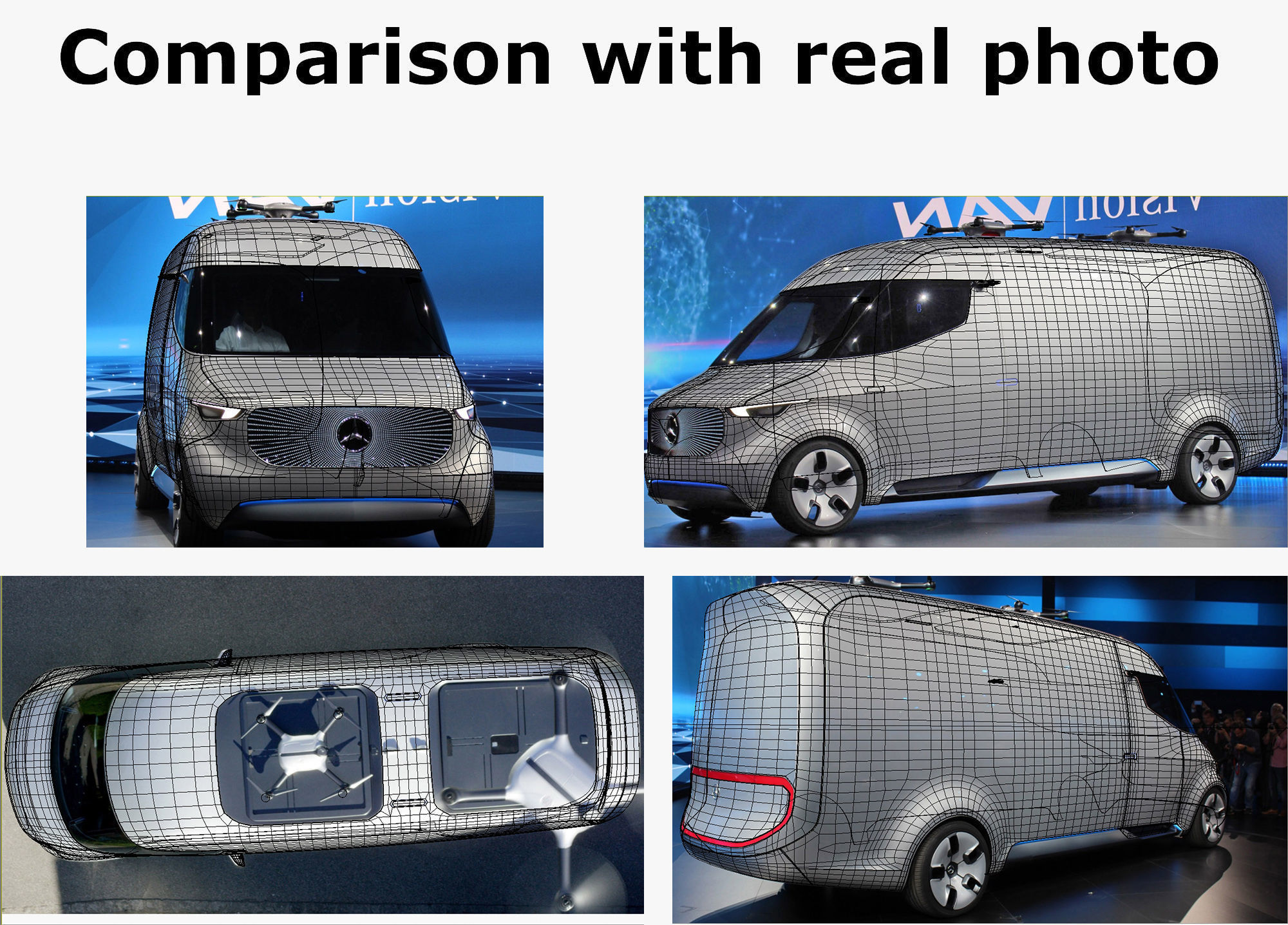 Mercedes Vision Van Concept 3D model_24