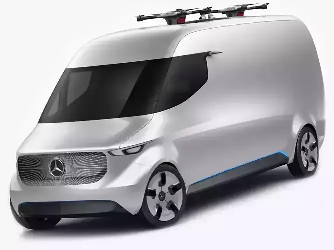Mercedes Vision Van Concept 3D model