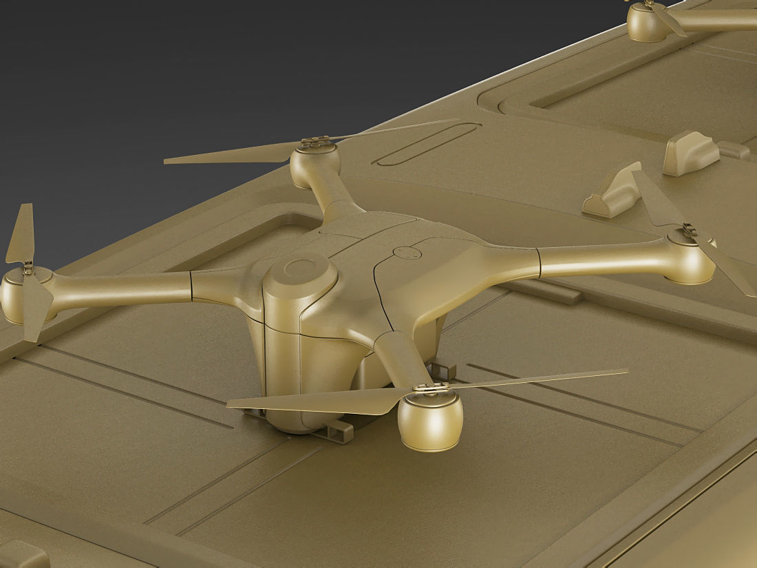 Mercedes Vision Van Concept 3D model_20