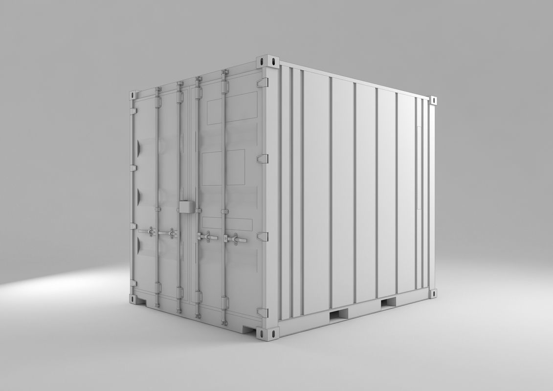 Container - 10 Reefer 3D model_4