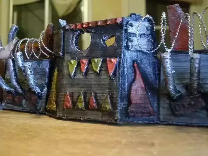 Space Goblin Scrapyard Barricade - Large 3