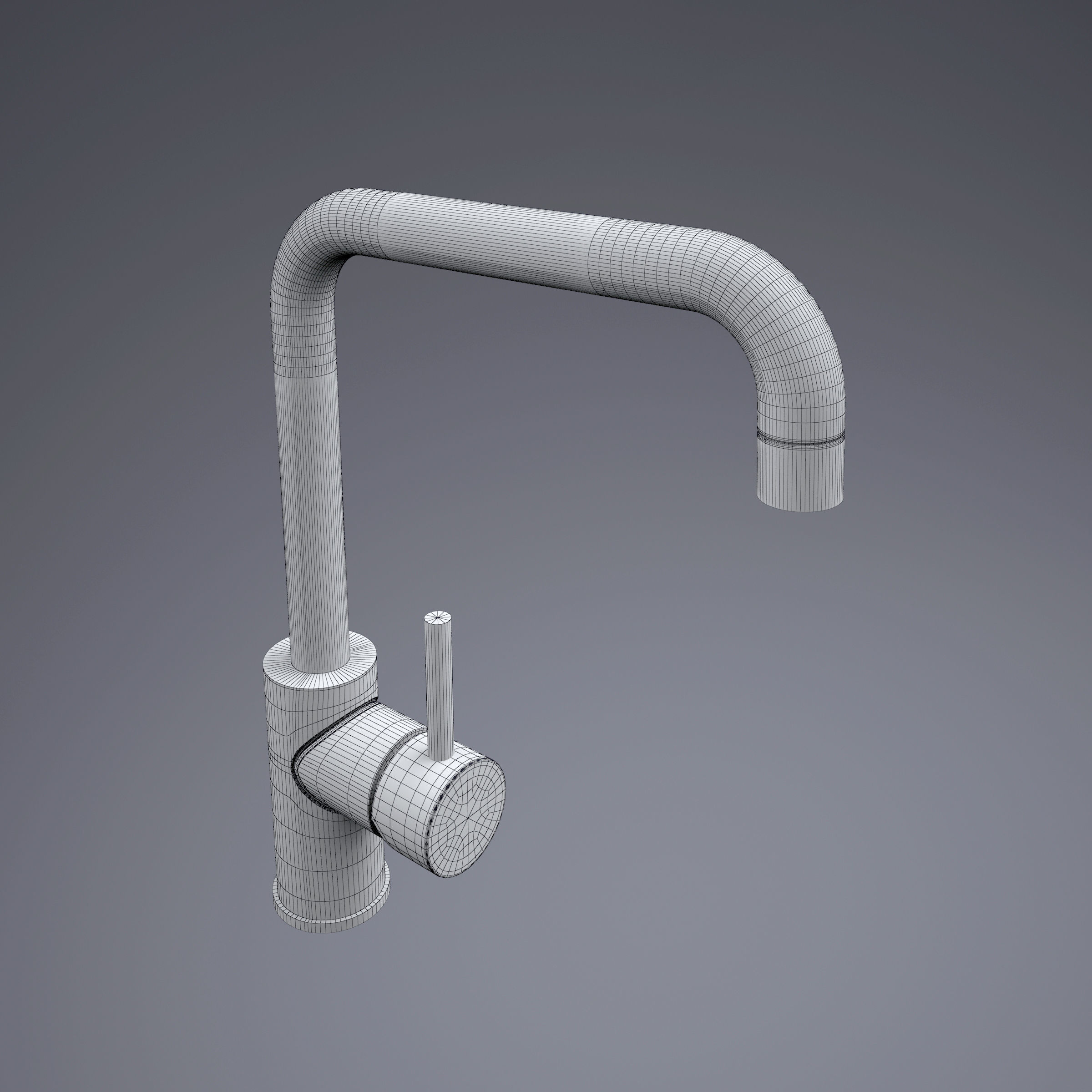 kitchen faucet SCHOCK FONOS Free 3D model_3