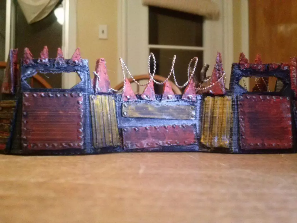 Space Goblin Scrapyard Barricade - Large 2 Free 3D print model
