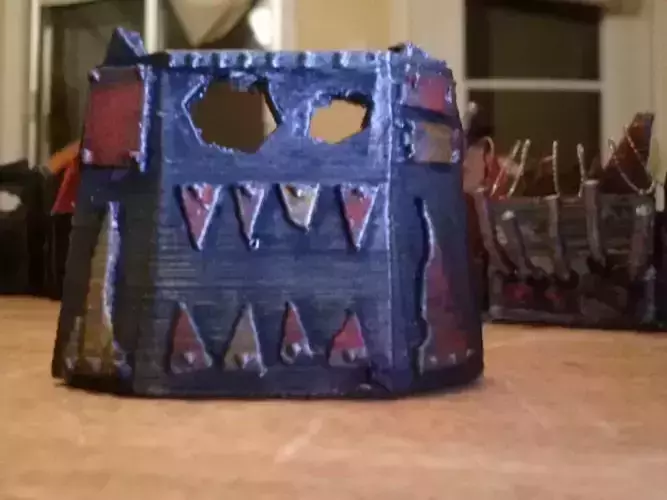 Space Goblin Scrapyard Barricade - Small 4