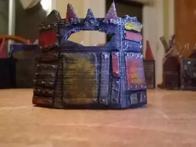 Space Goblin Scrapyard Barricade - Small 3