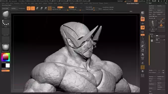 alien male 3D model