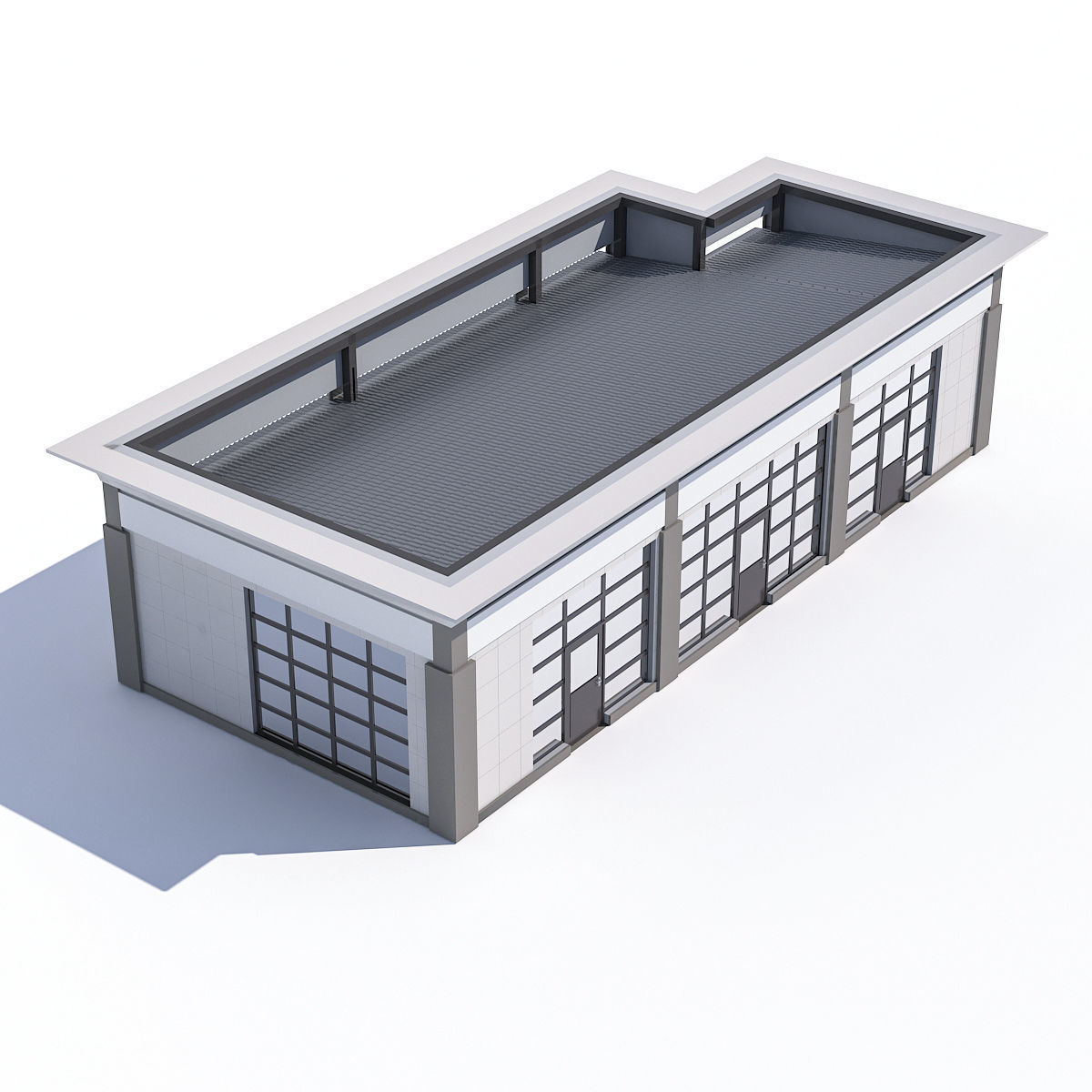 Stop a stall  3D model_1