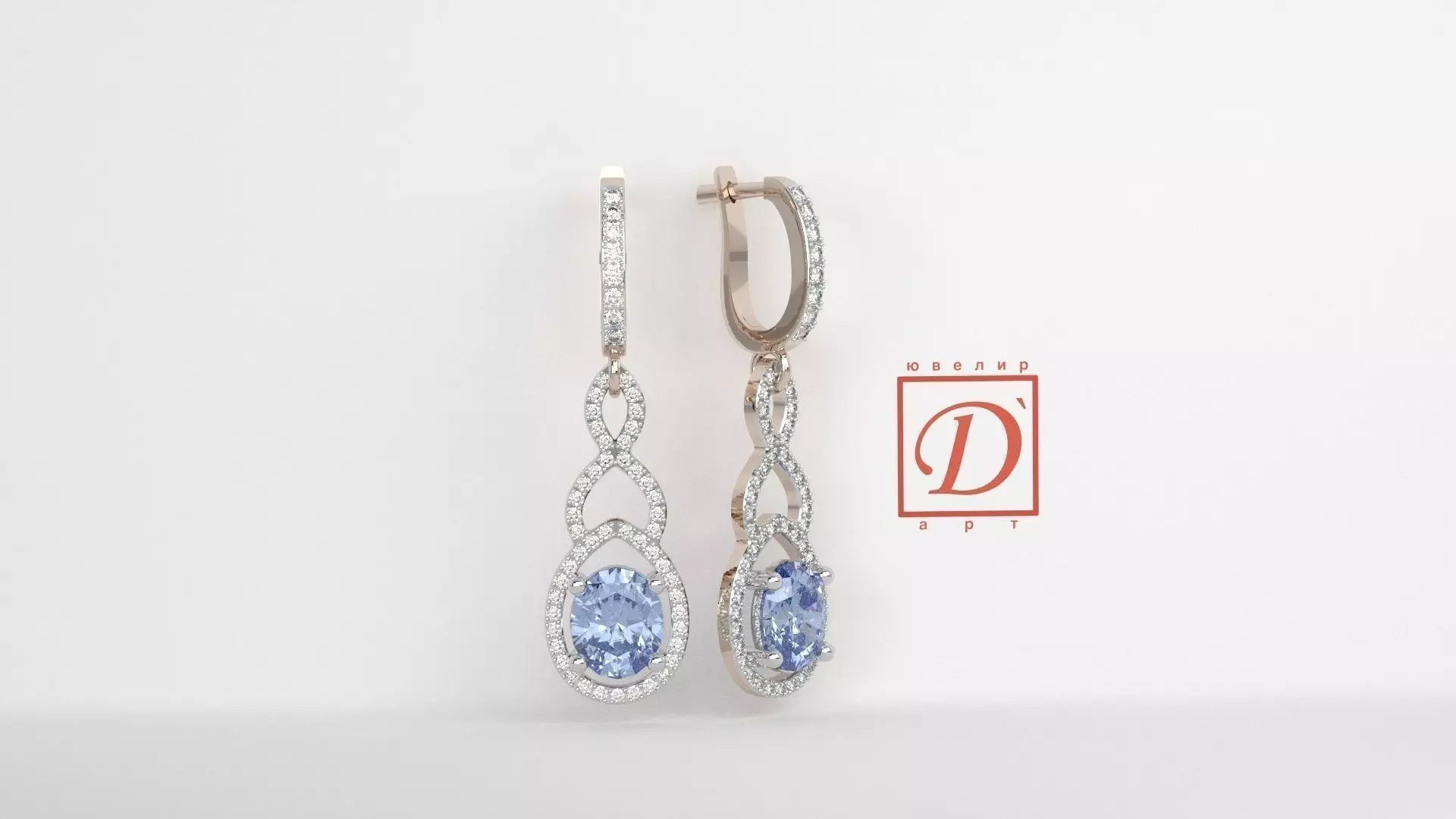 Earrings  3D print model_0