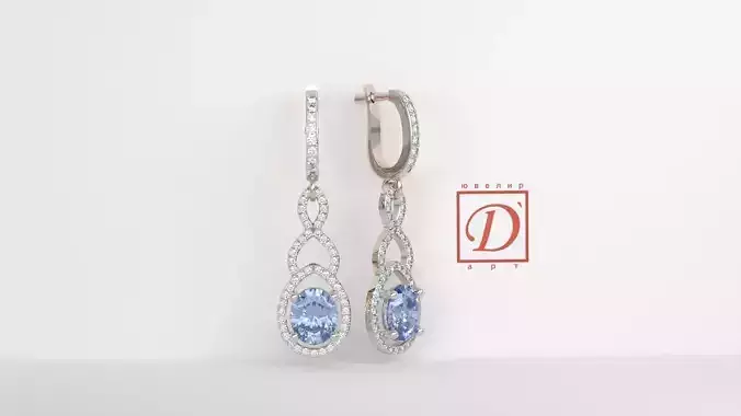 Earrings  3D print model