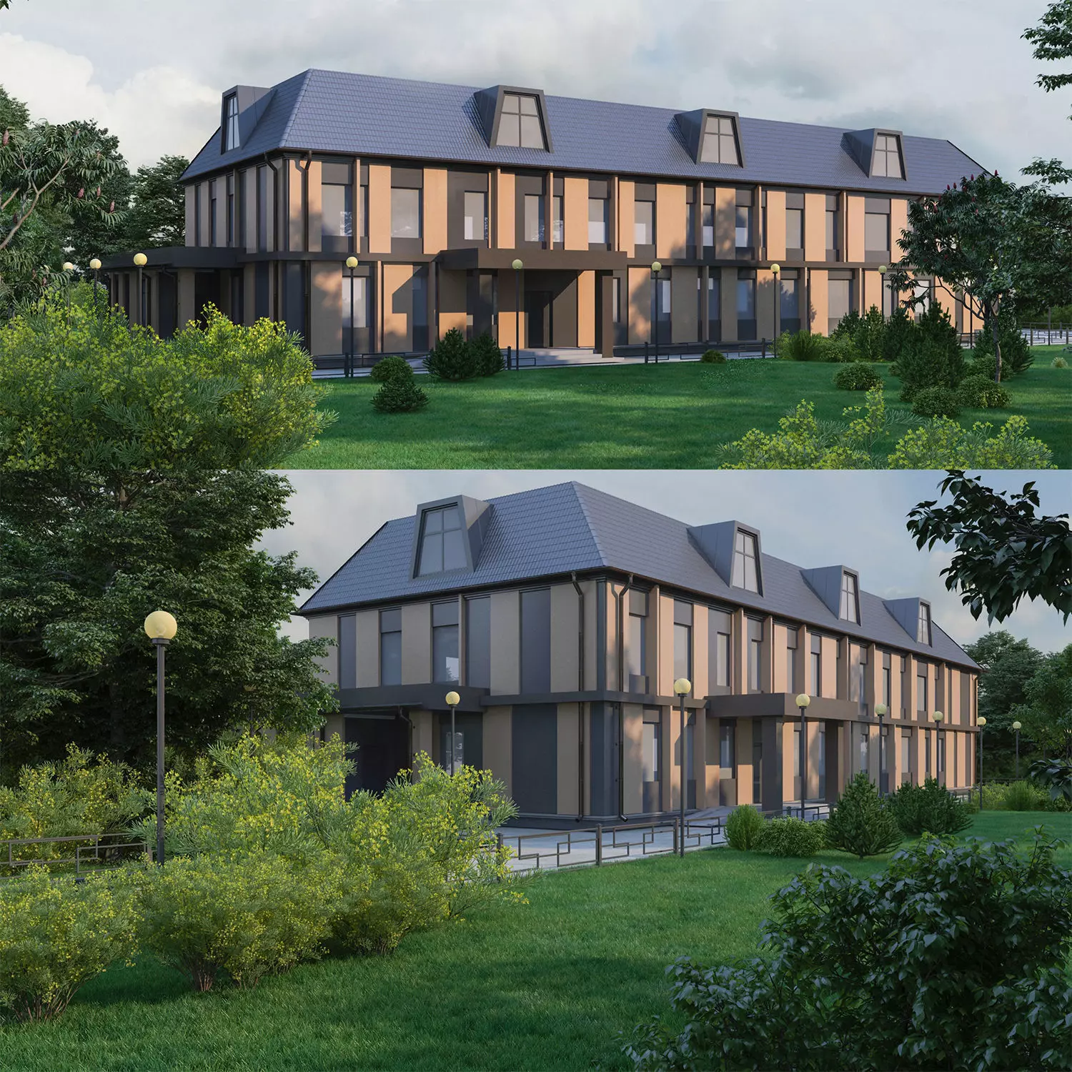 Public building 3D model_0