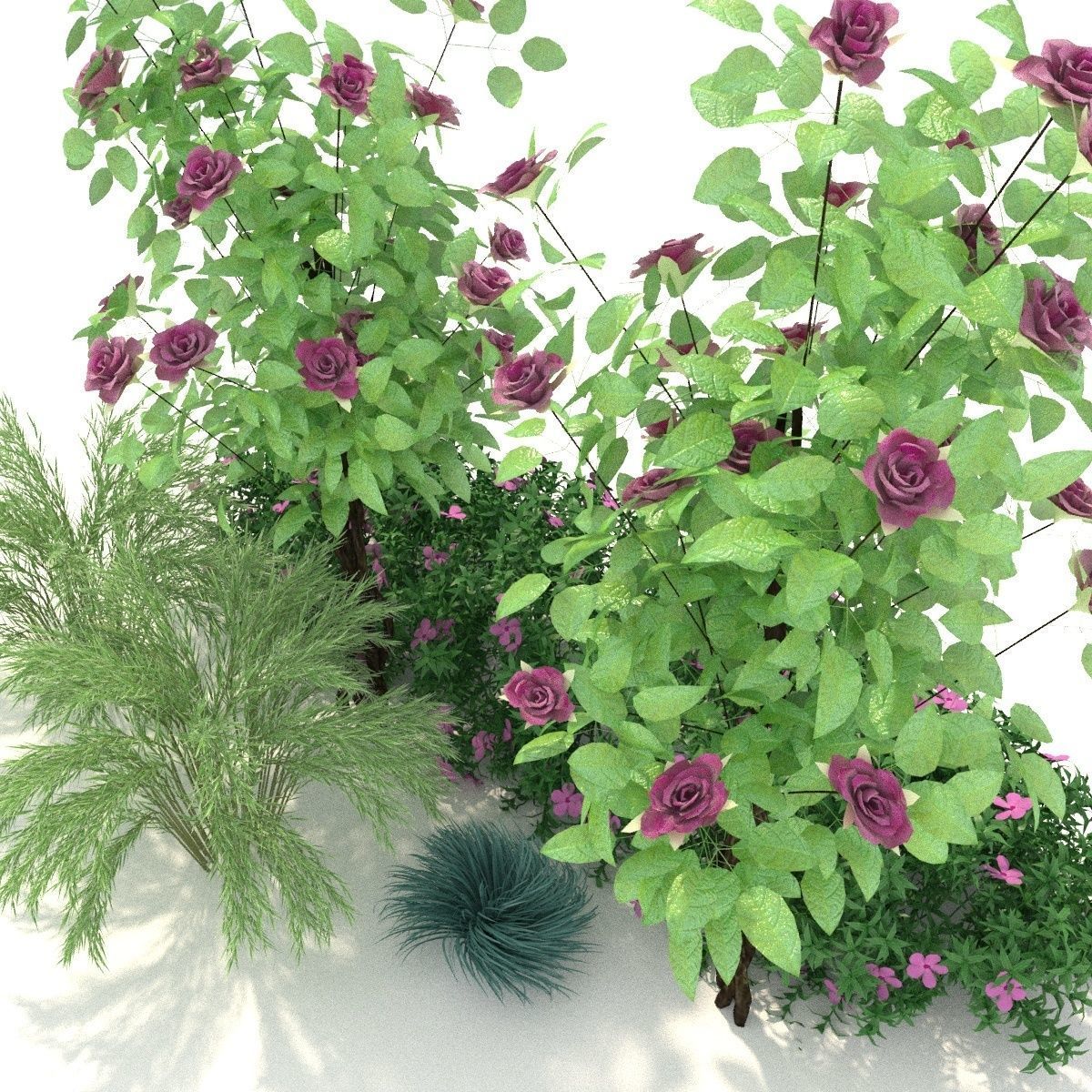 Plant 3D model 1 3D model_3