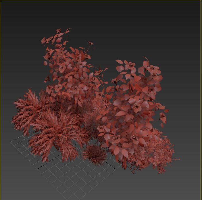 Plant 3D model 1 3D model_8