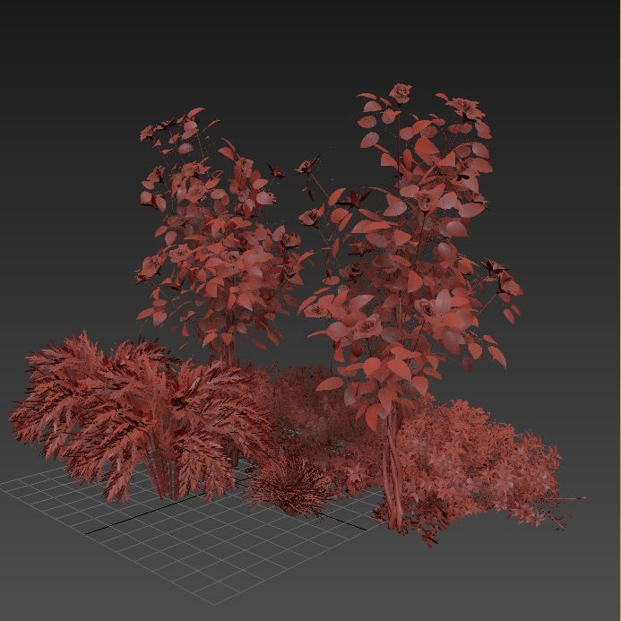 Plant 3D model 1 3D model_9