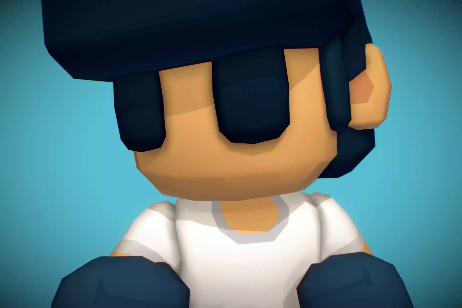 Generic Boy - Proto Series Low-poly 3D model