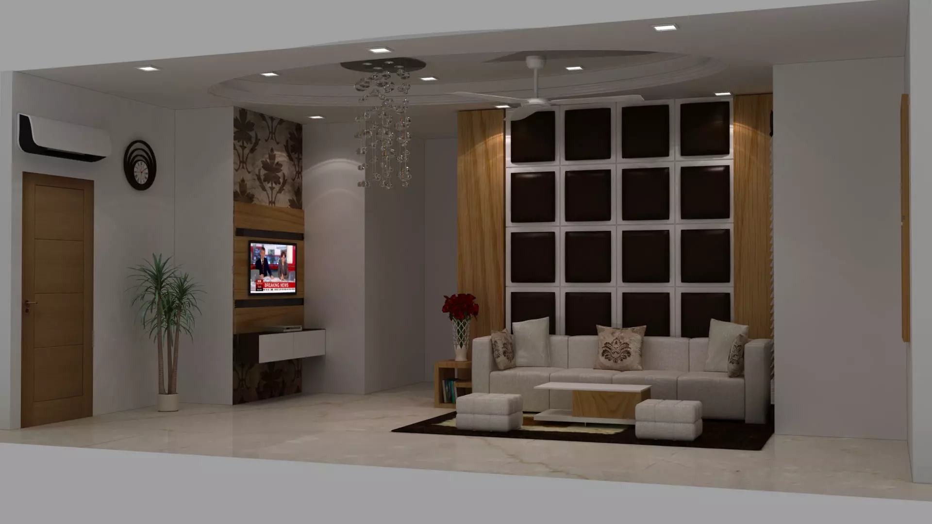 home lobby 3D model_0