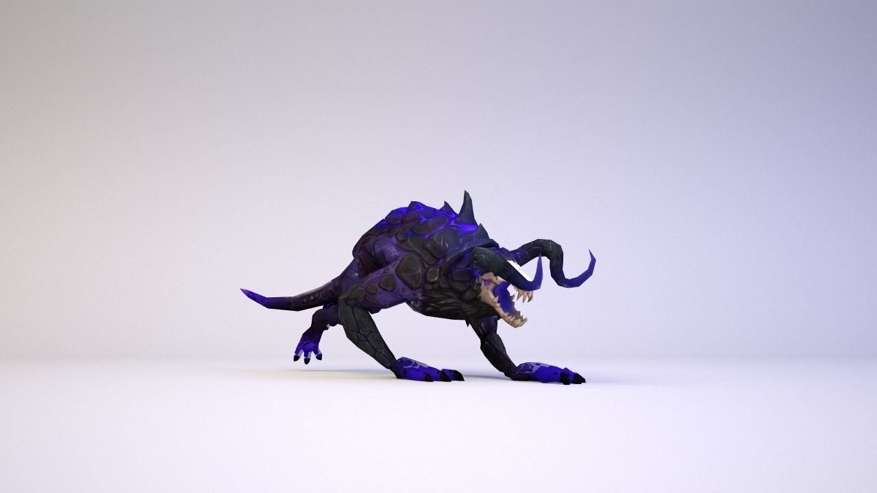 Shatug and Fharg Low-poly 3D model_6