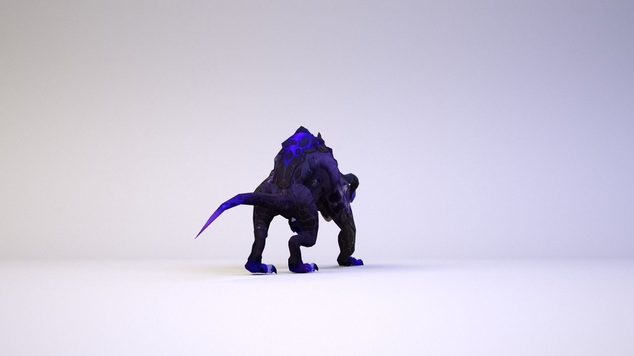Shatug and Fharg Low-poly 3D model_8
