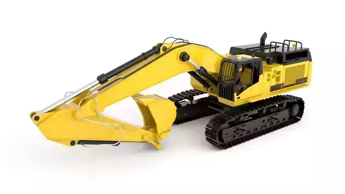 Standard Excavator High Poly 