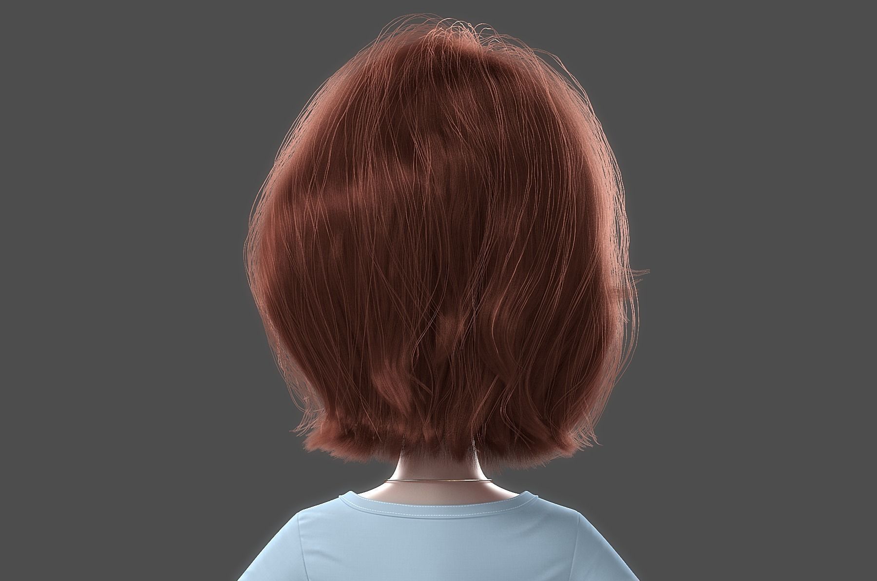 Cartoon Family Rigged V1 3D model_11