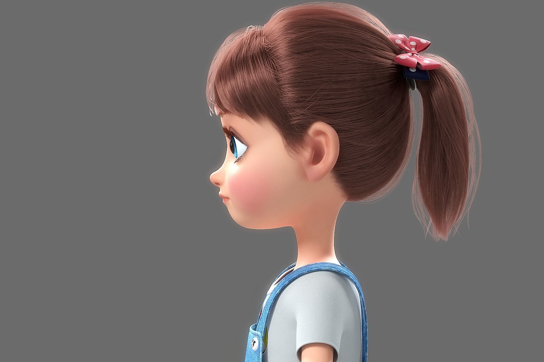 Cartoon Family Rigged V1 3D model_51