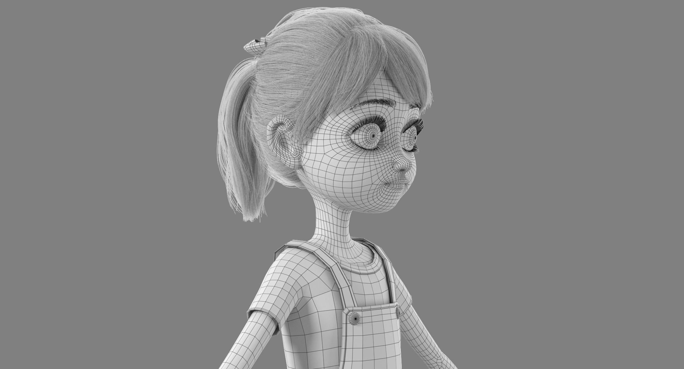 Cartoon Family Rigged V1 3D model_55