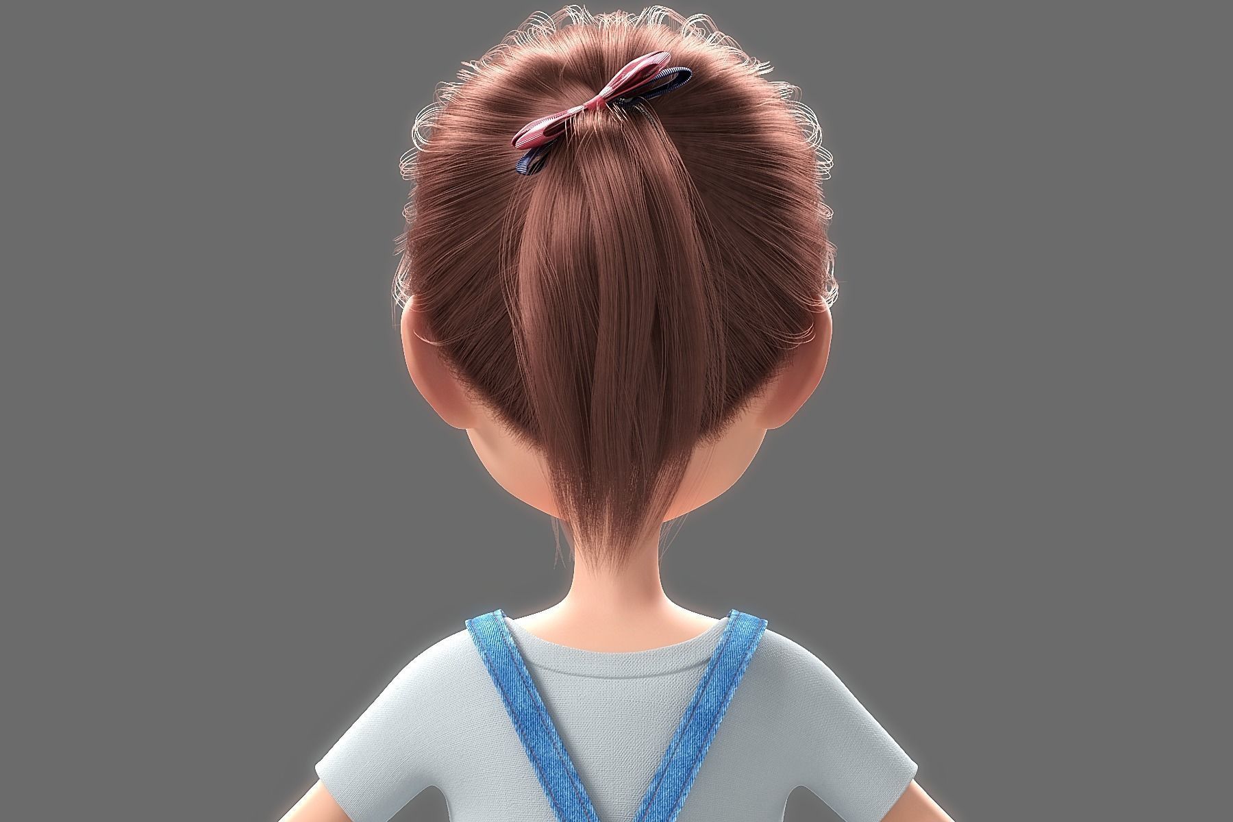 Cartoon Family Rigged V1 3D model_49