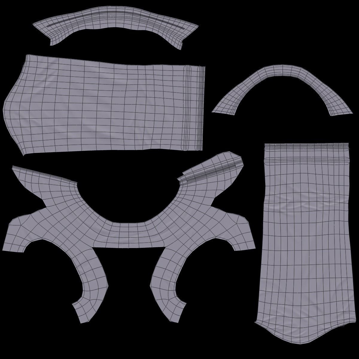 Cartoon Family Rigged V1 3D model_20