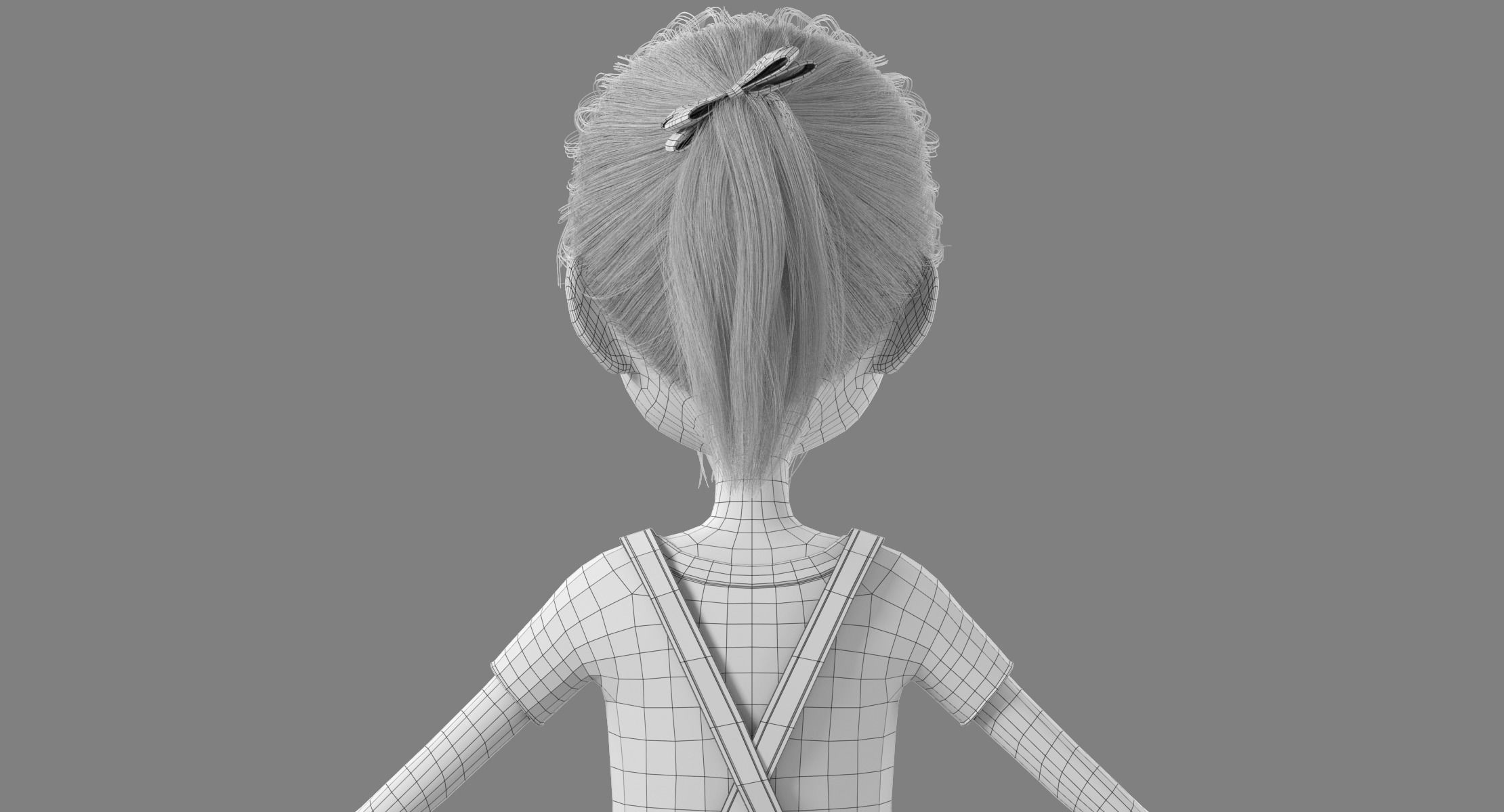 Cartoon Family Rigged V1 3D model_57