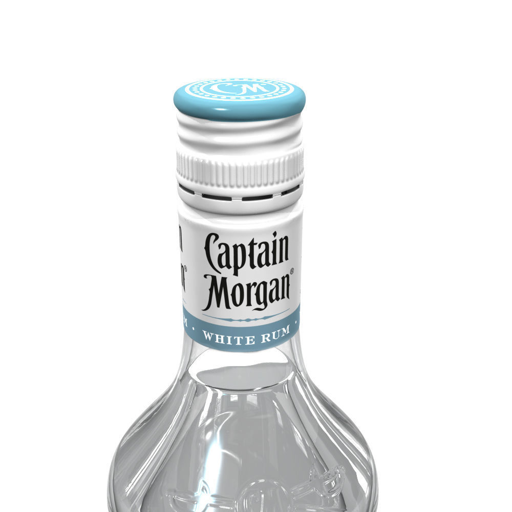 Captain Morgan Bottle Set 3D model_23