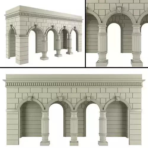 Classic Architecture Arch 3D model