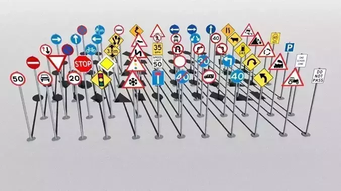 Traffic Signs Basic Package