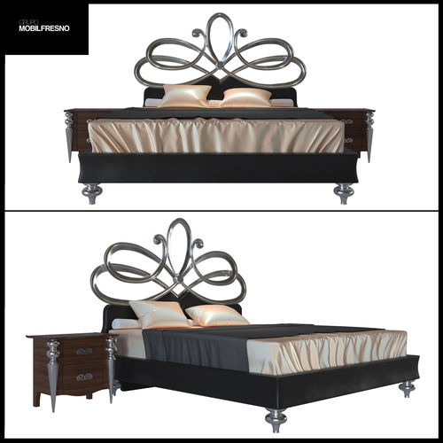 Bed Savoy MFBDSV 26  3D model